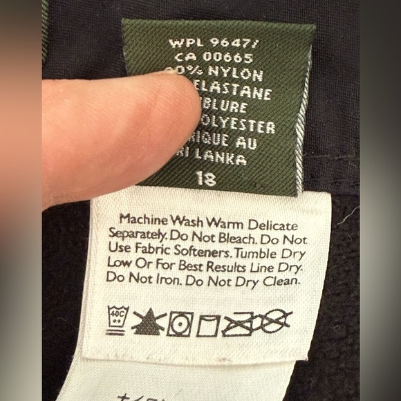 Eddie Bauer Women's 2.0 Polar Fleece-Lined Utility Work Pants Sz 18 - Picture 8 of 10